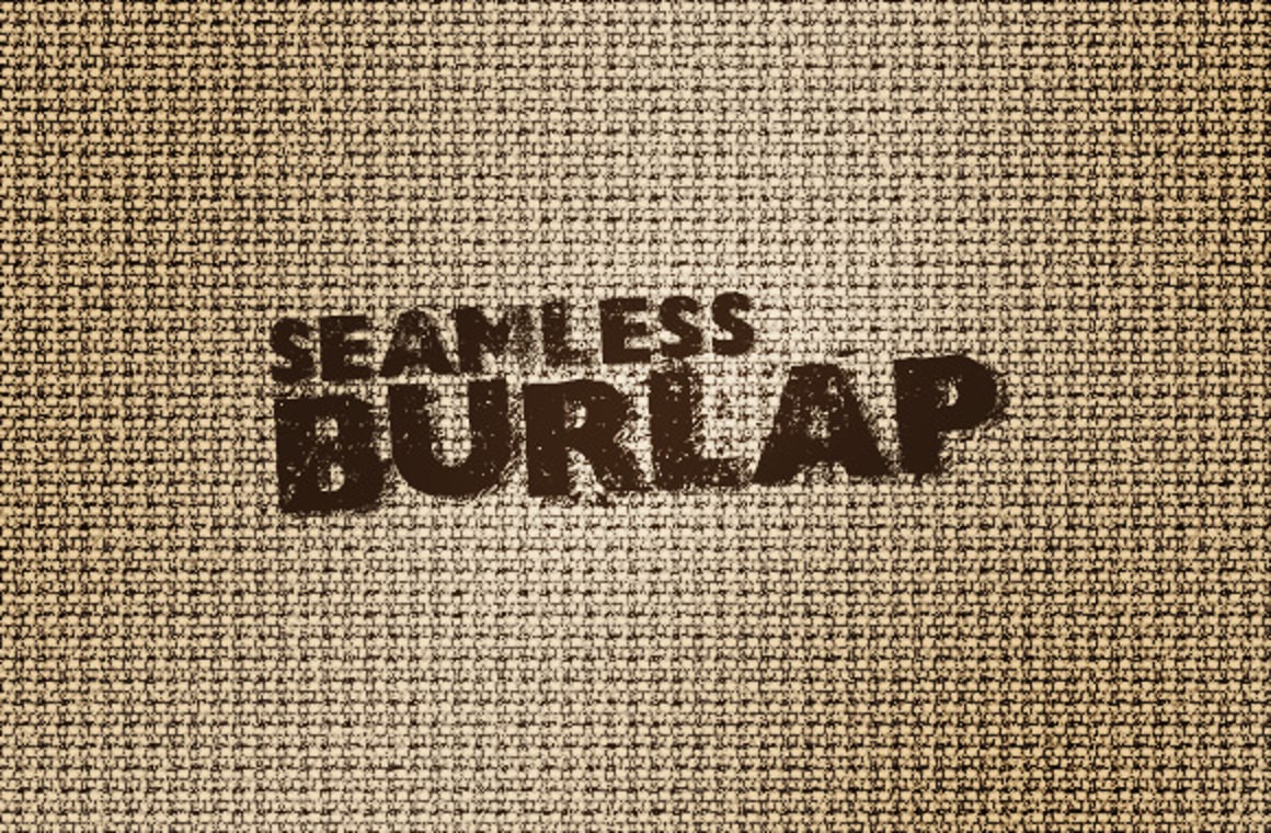 Seamless Burlap Patterns