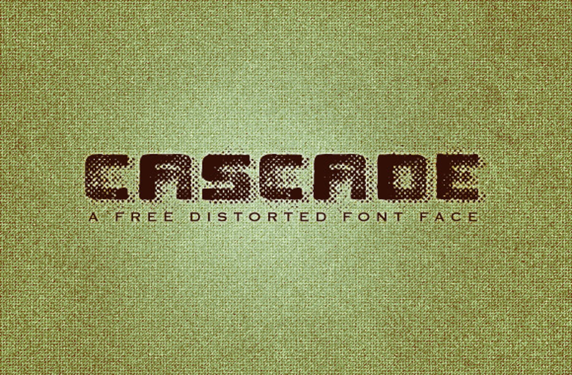 Cascade - A Free Grunge Font Face
