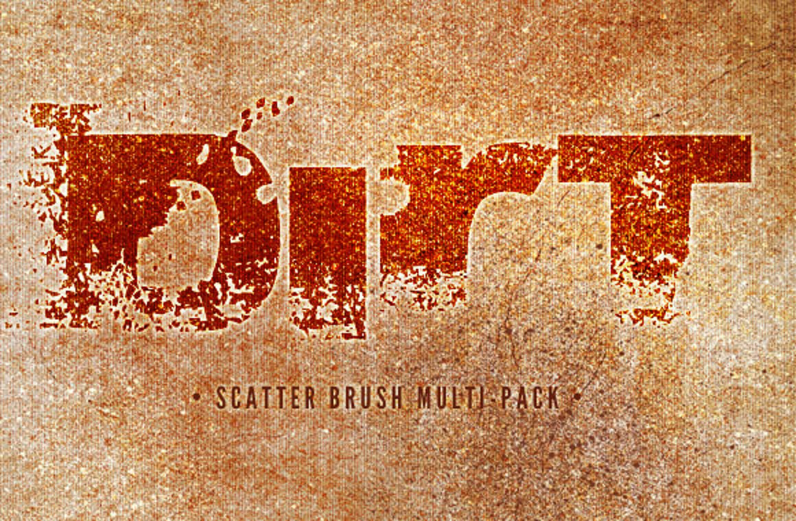 Dirt Fusion - A Gritty Halftone Font Face