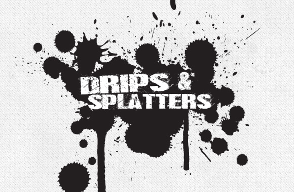 Drip Collection - 20 Brushes and Vectors