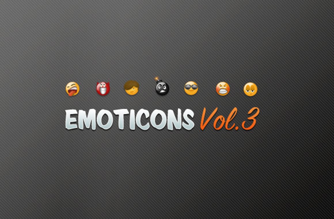 Emoticons - Vol 3