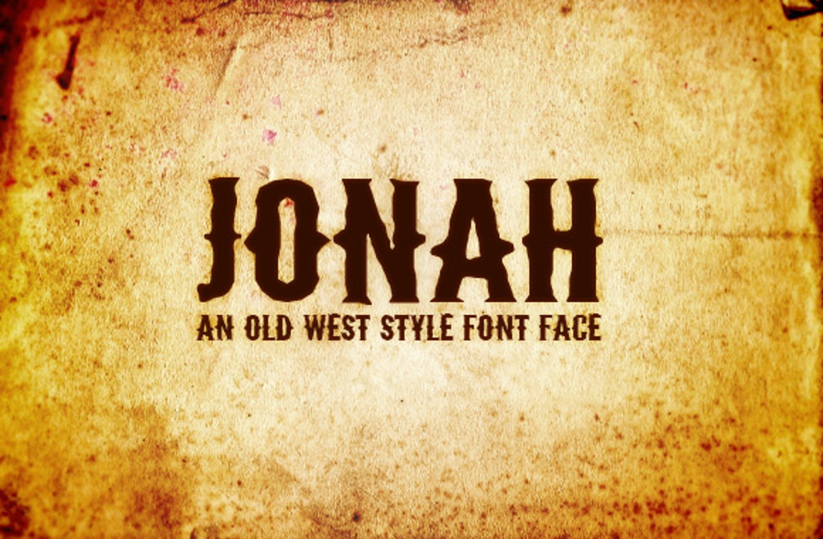 Jonah - Old West Font