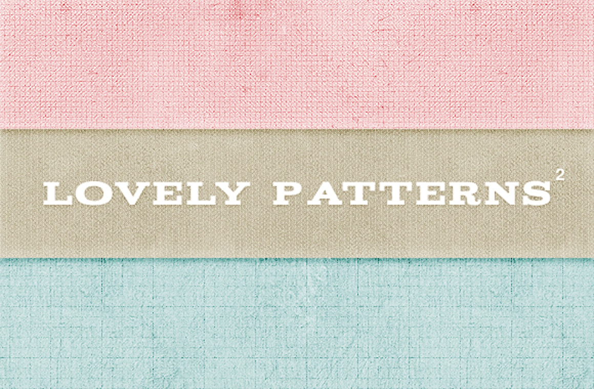 Lovely Patterns Vol2 – Seamless Web Backgrounds