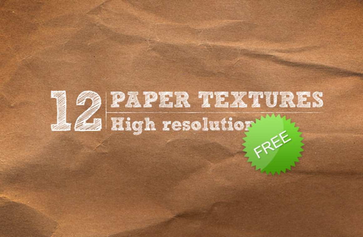 12 high-res paper textures