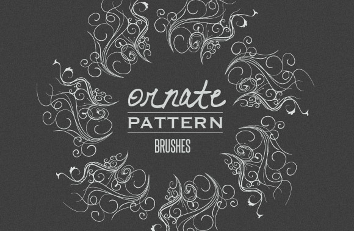 Ornate Vector Pattern Brushes