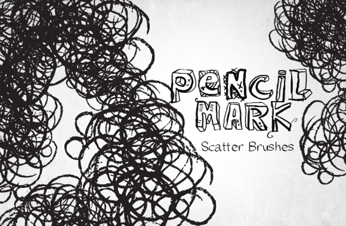 Pencil Brush Presets for Photoshop