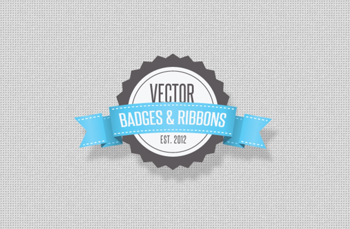 Vector Ribbons and Badges