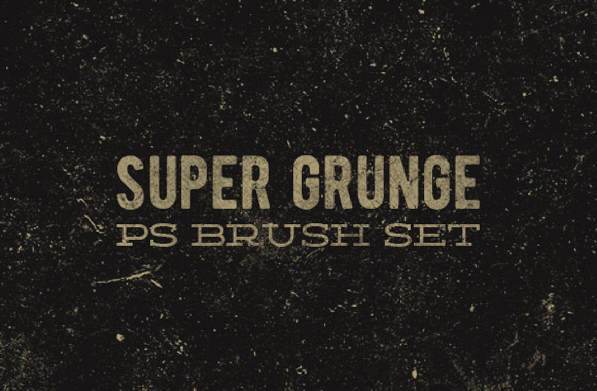 Super Grunge Brush Set
