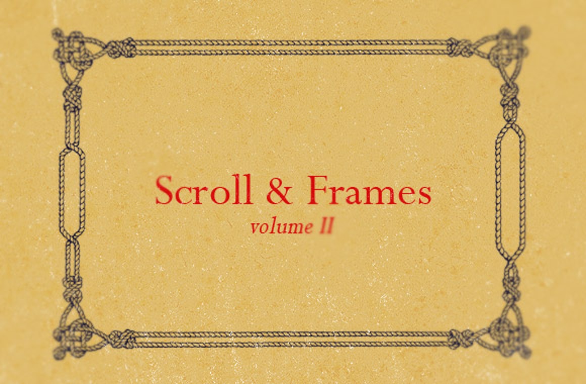 Ornate Scroll and Frames Vol2