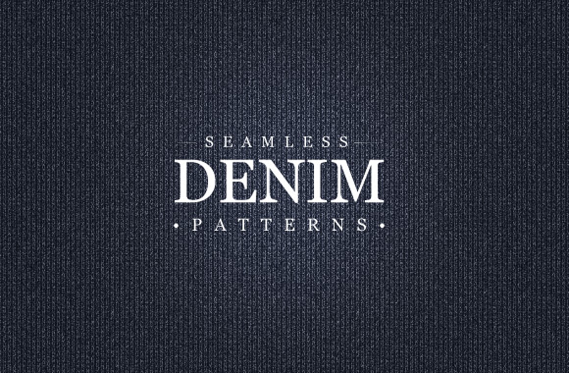 Seamless Denim Pattern Collection