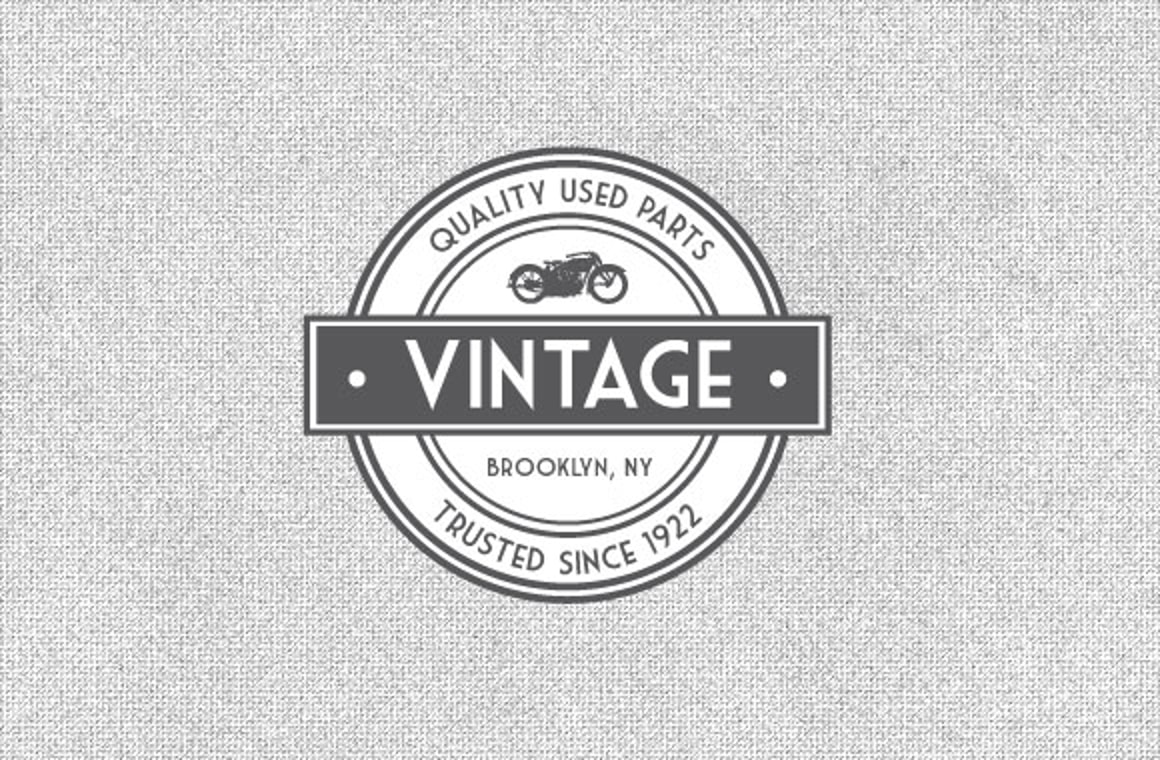 Free Vintage Vector Signs - WeGraphics