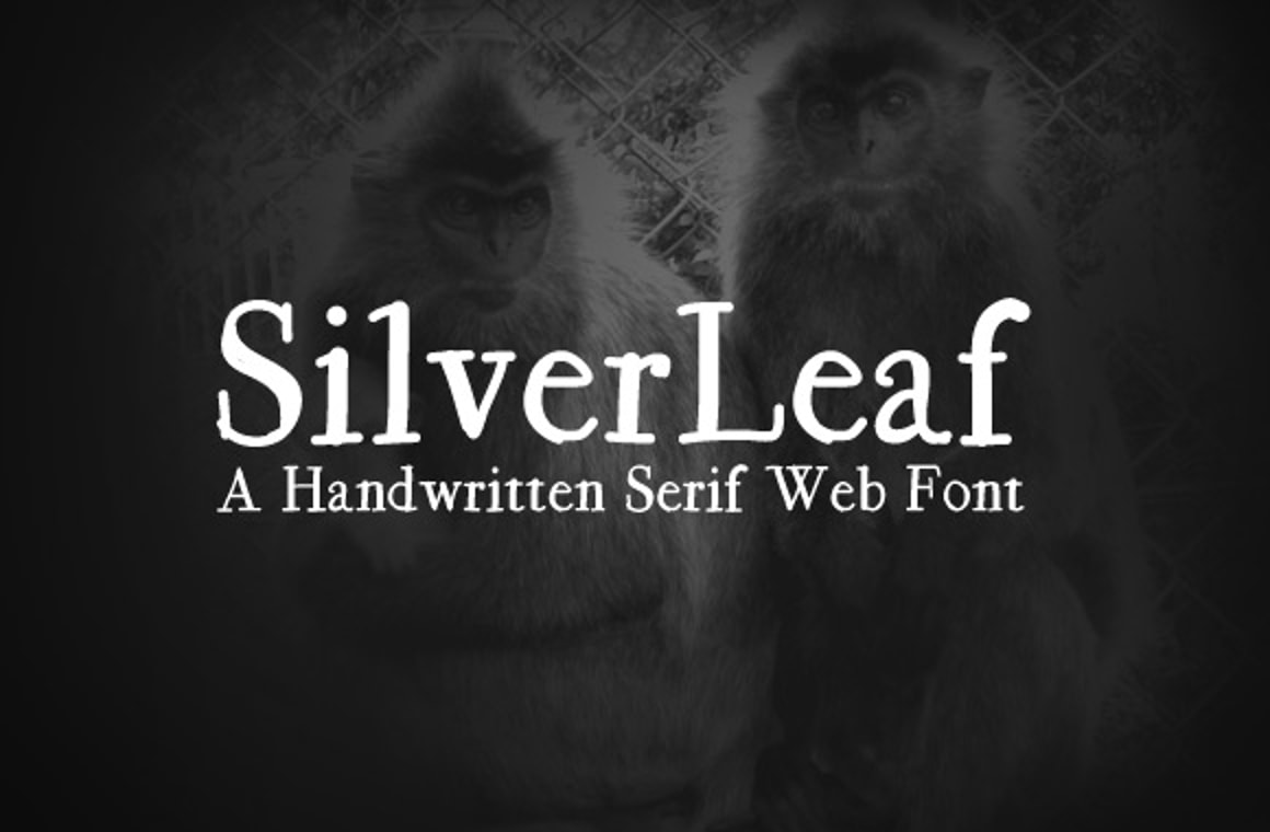 SilverLeaf - A Handwritten Web Font