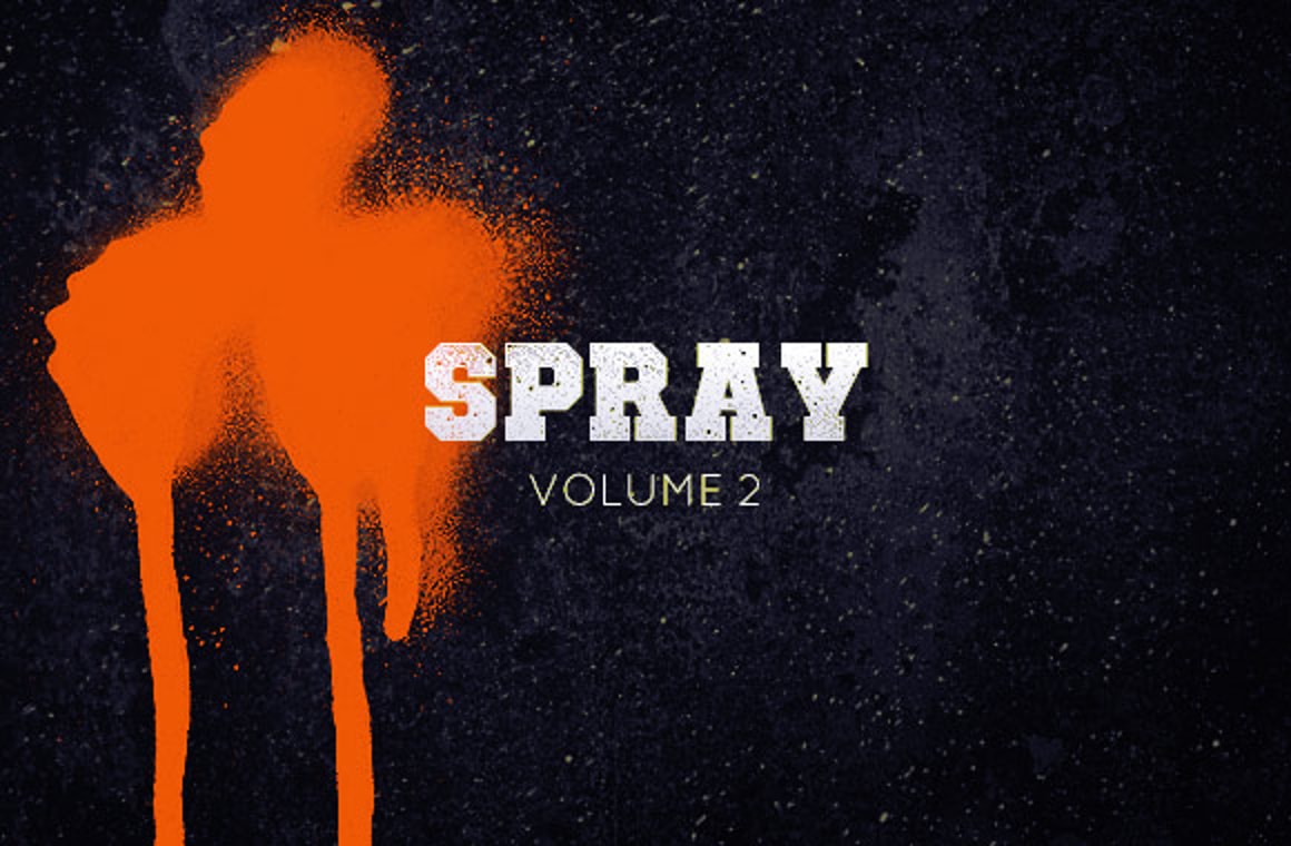Spray Paint Brushes Vol2