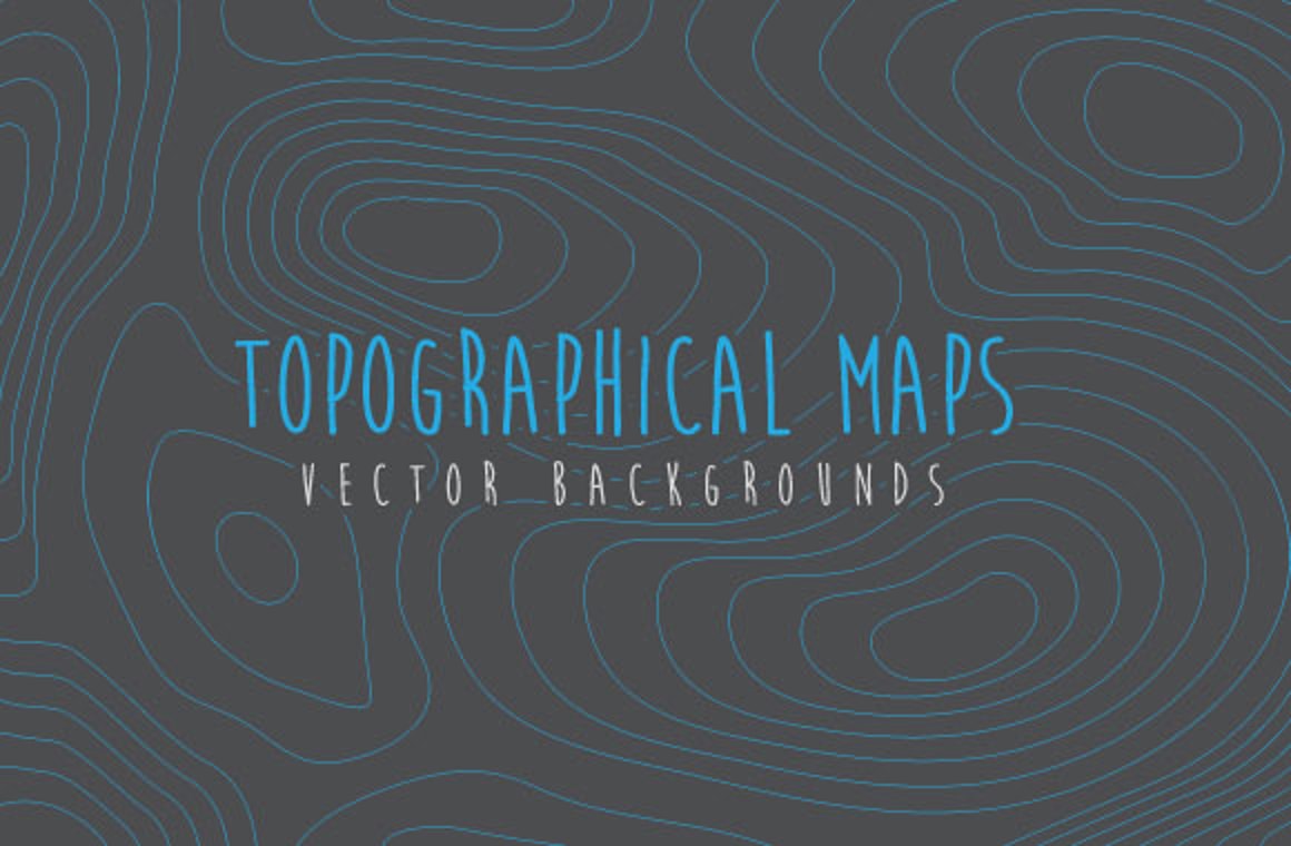 Topographical Map Vectors