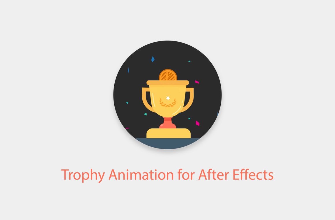 Trophy Animation for After Effects