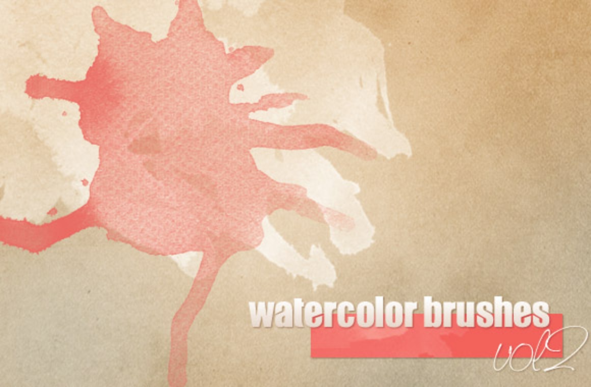 Watercolor Brushes vol2