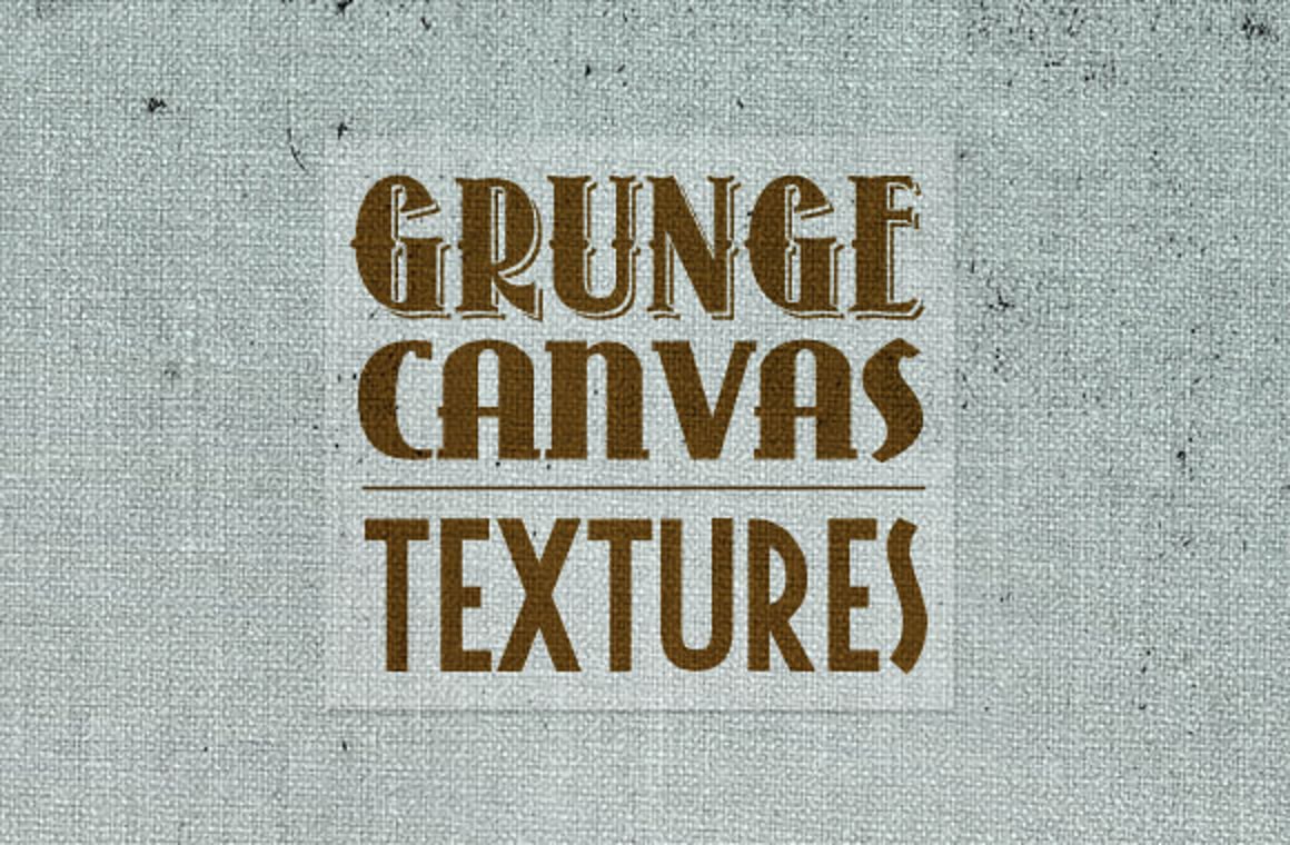 12 Incredible Grunge Canvas Textures - WeGraphics