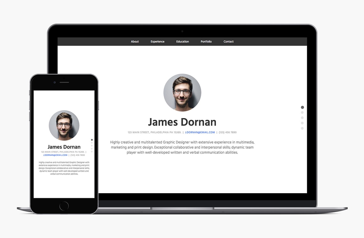 bootstrap-design-templates-psd-free-download-templates-resume