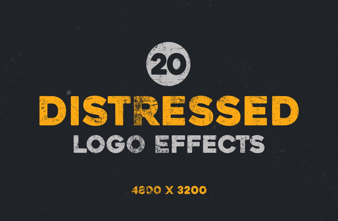 Distressed Logo Effects