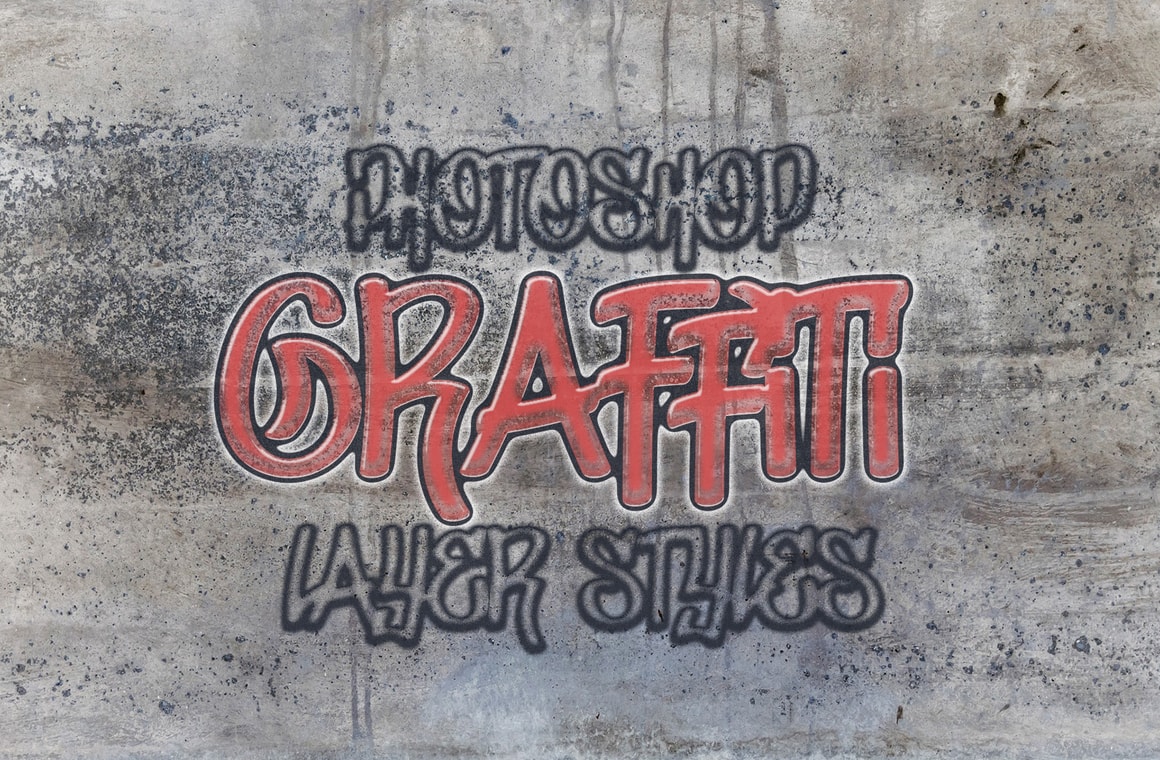 Graffiti Layer Styles for Photoshop