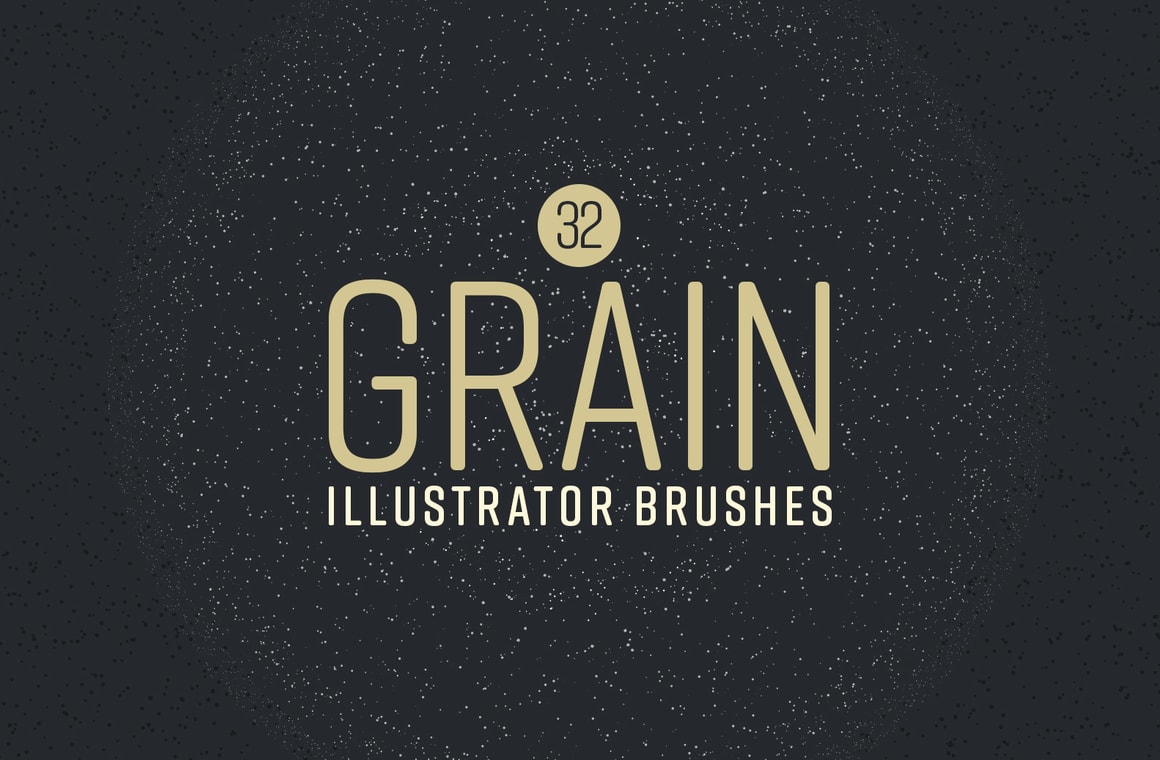 Illustrator Grain Brushes