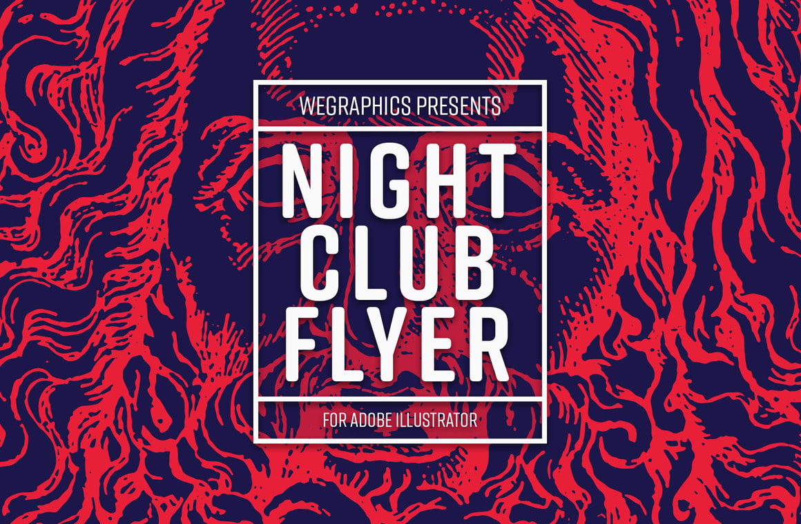 Night Club Flyer Template Wegraphics