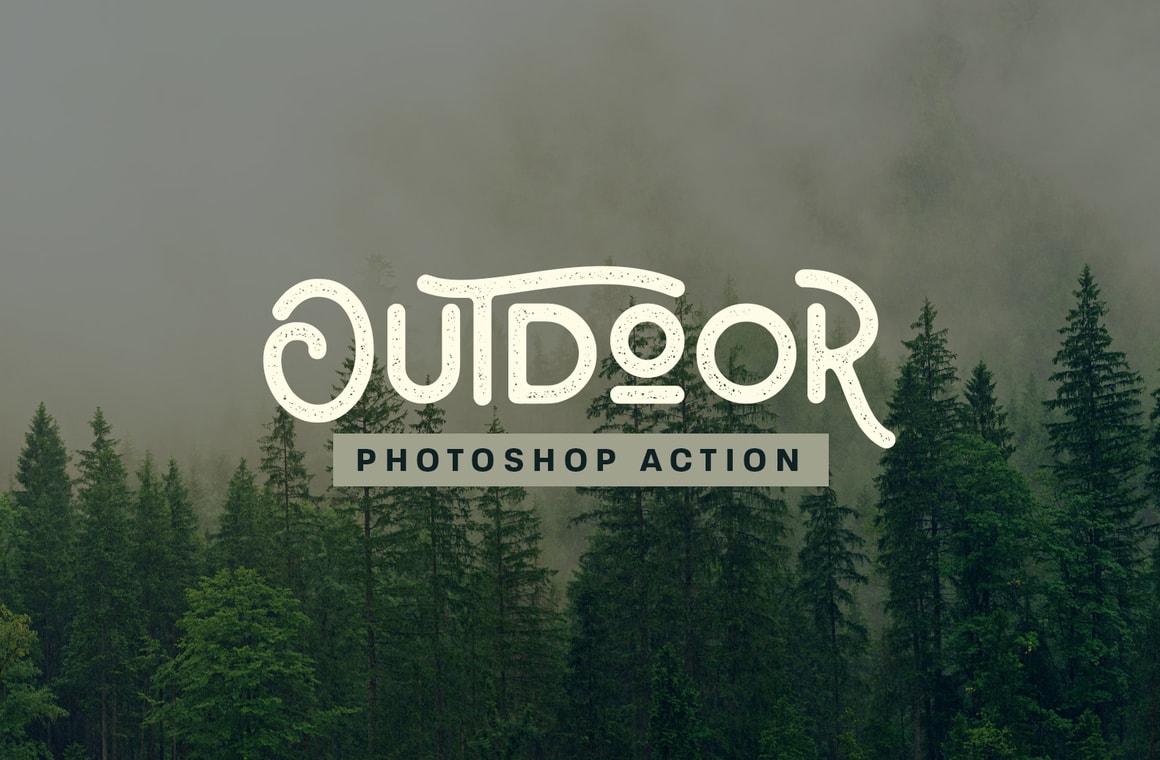 Outdoor Photoshop Action
