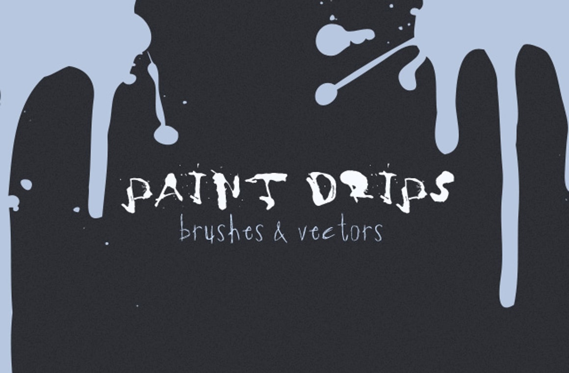 Vector Paint Drips