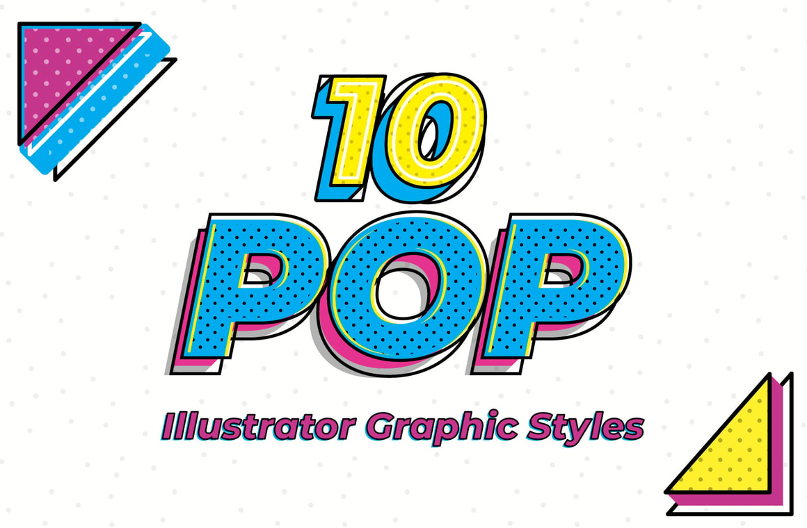 Illustrator Pop Graphic Styles