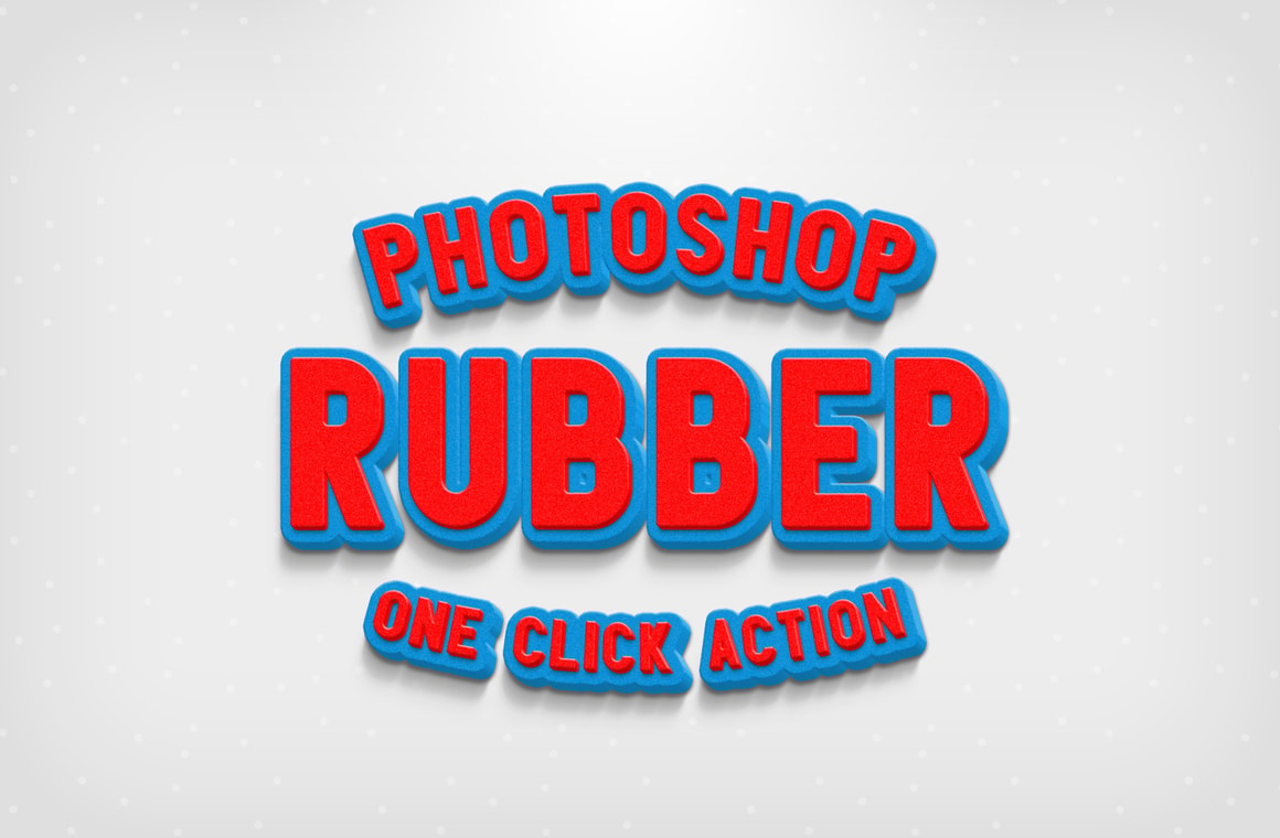 Rubber Photoshop Action