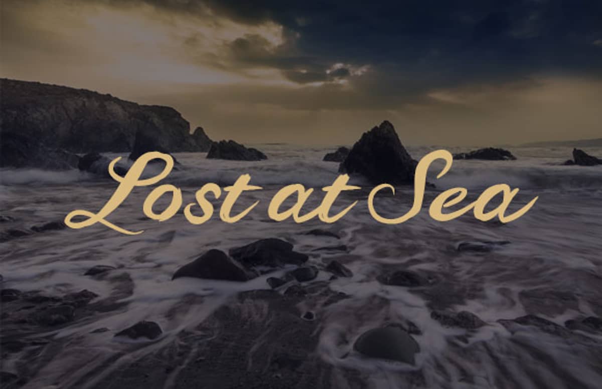 Lost At Sea Script Sea Slide 1