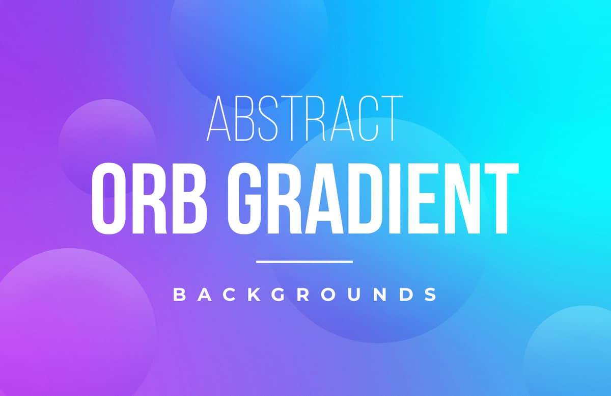 Abstract Orb Gradient Backgrounds Preview 1