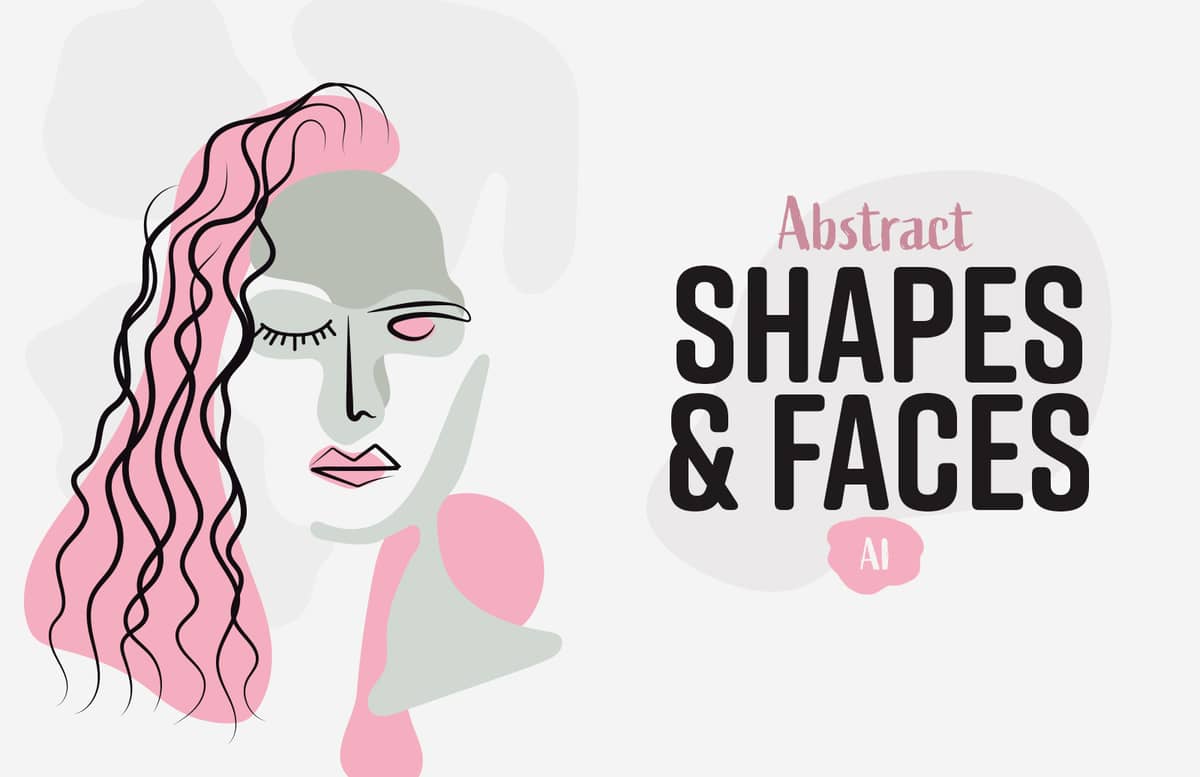 Abstract Shapes Faces Preview 1