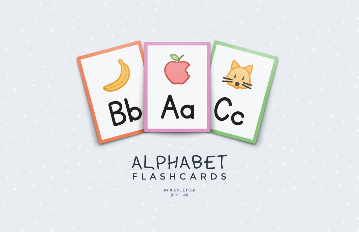Alphabet Flashcards Preview 1