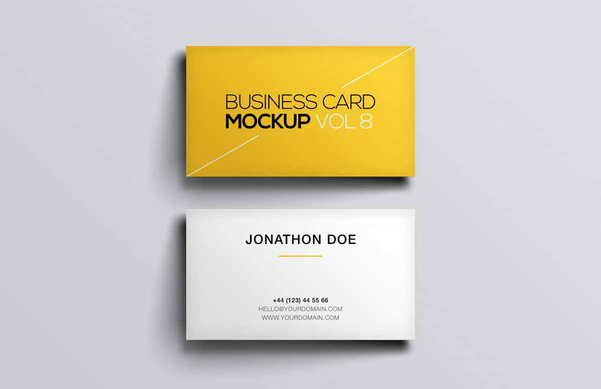 Business  Card  Mockup  Vol 8  Preview 1