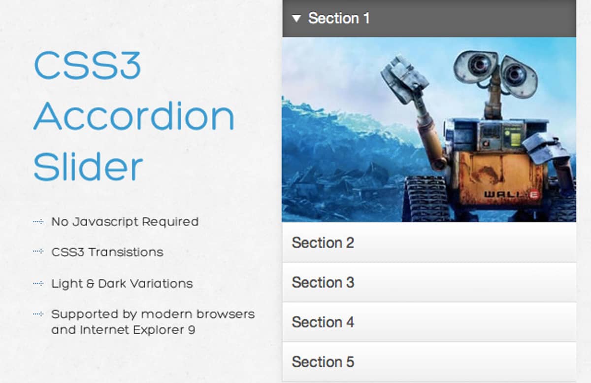 Css3  Accordion  Slider  Preview1