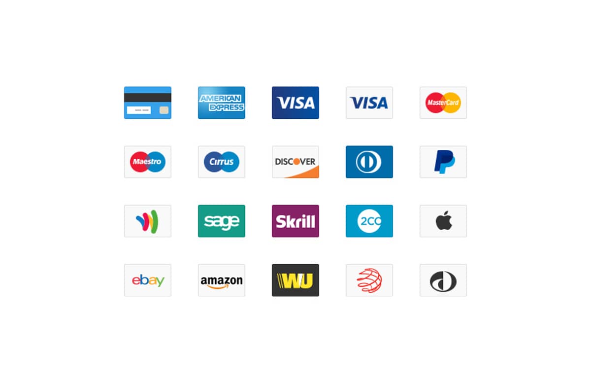 Credit  Card  Icons  Preview 1A