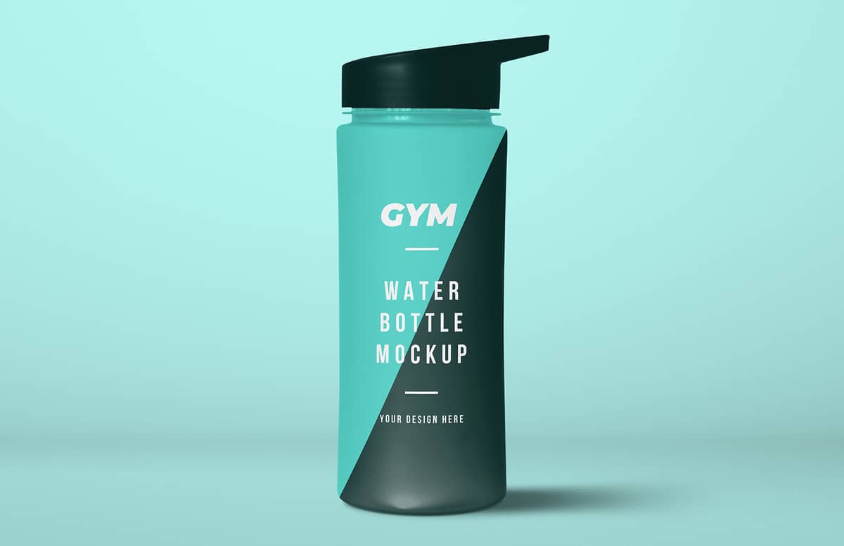 Gym Water Bottle Mockup Preview 1