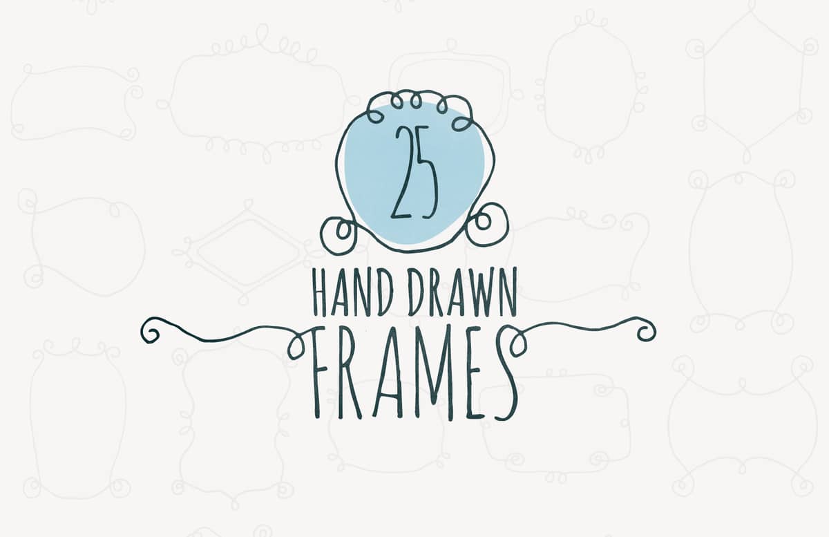Hand Drawn Frames Preview 1