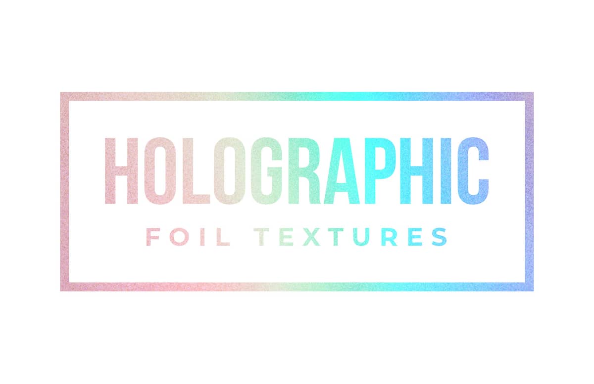 Holographic Foil Textures Preview 1