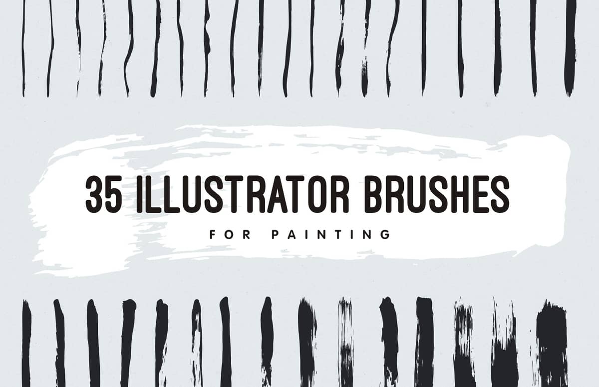 Illustrator Brushes For Painting Preview 1C
