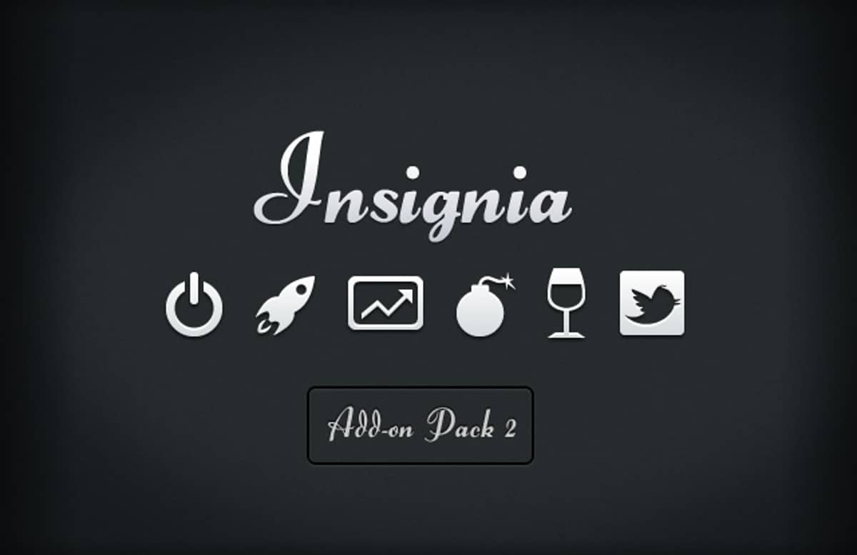 Insignia  Vector  Icons  Add On2  Preview1