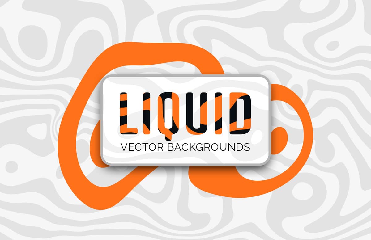 Liquid Vector Backgrounds Preview 1