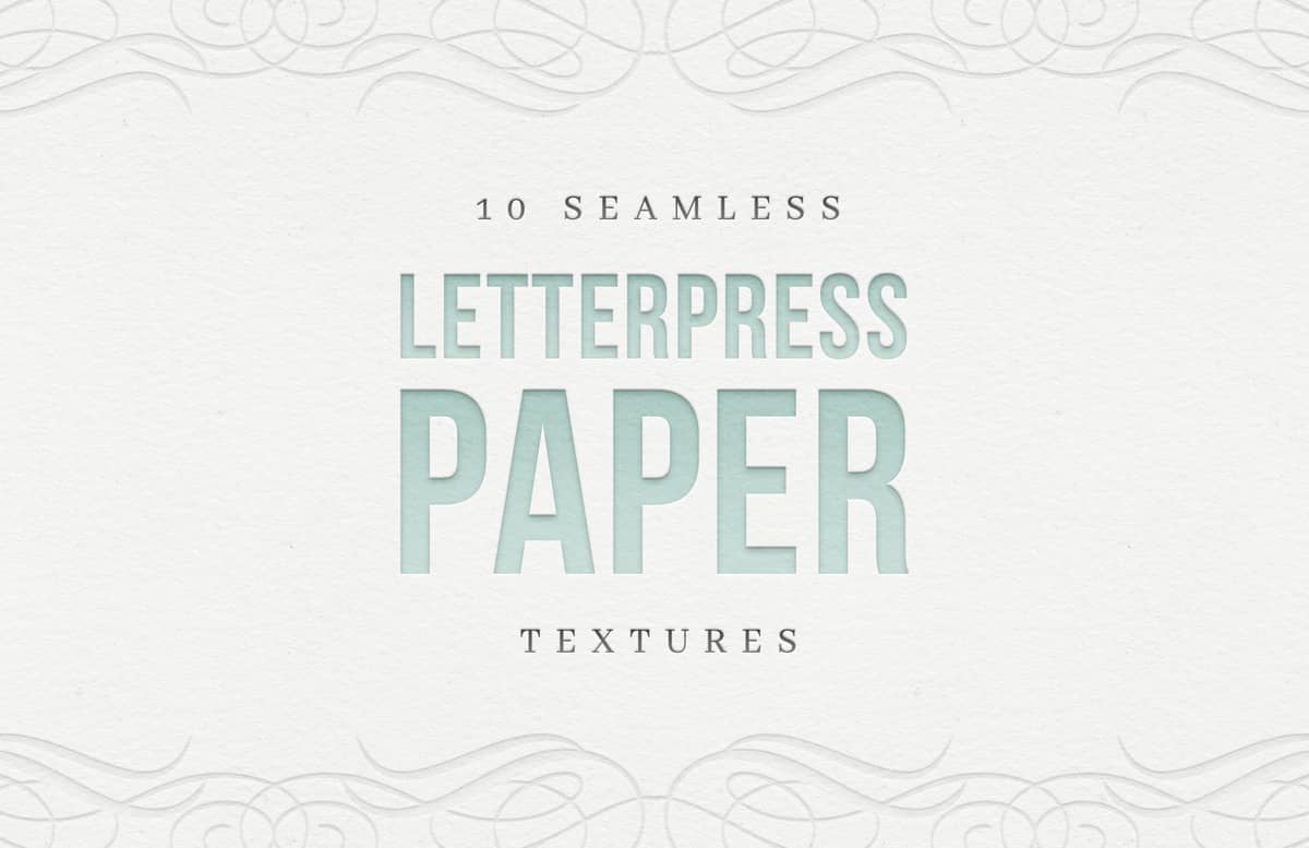 Seamless Letterpress Paper Textures Preview 1