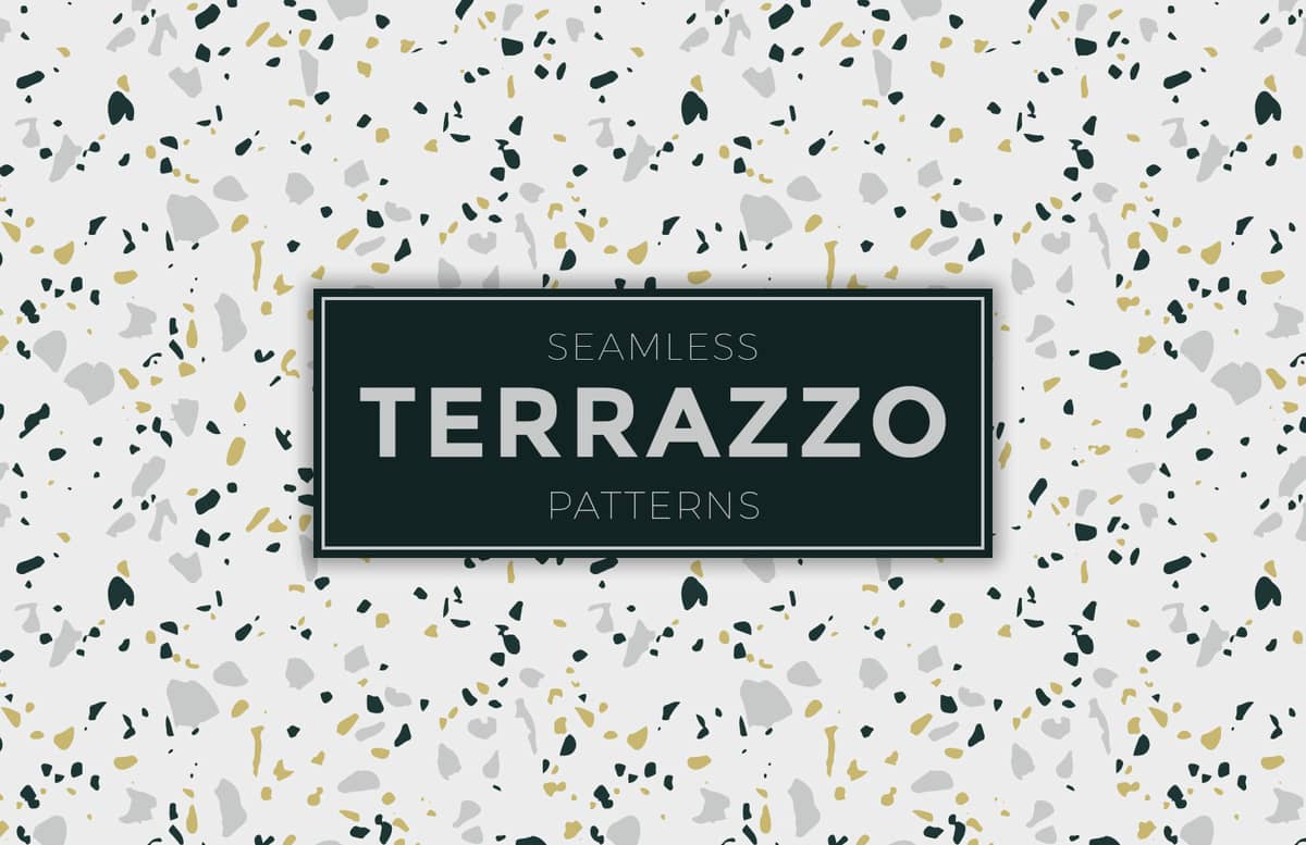 Seamless Terrazzo Patterns Preview 1