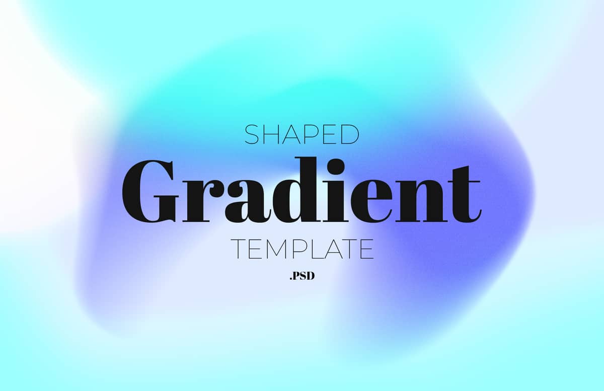 Shaped Gradient Template Preview 1