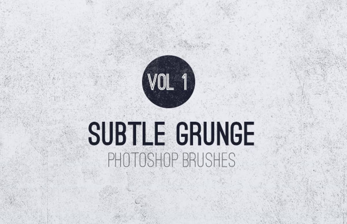 Subtle  Grunge  Brushes  Vol 1  Preview1