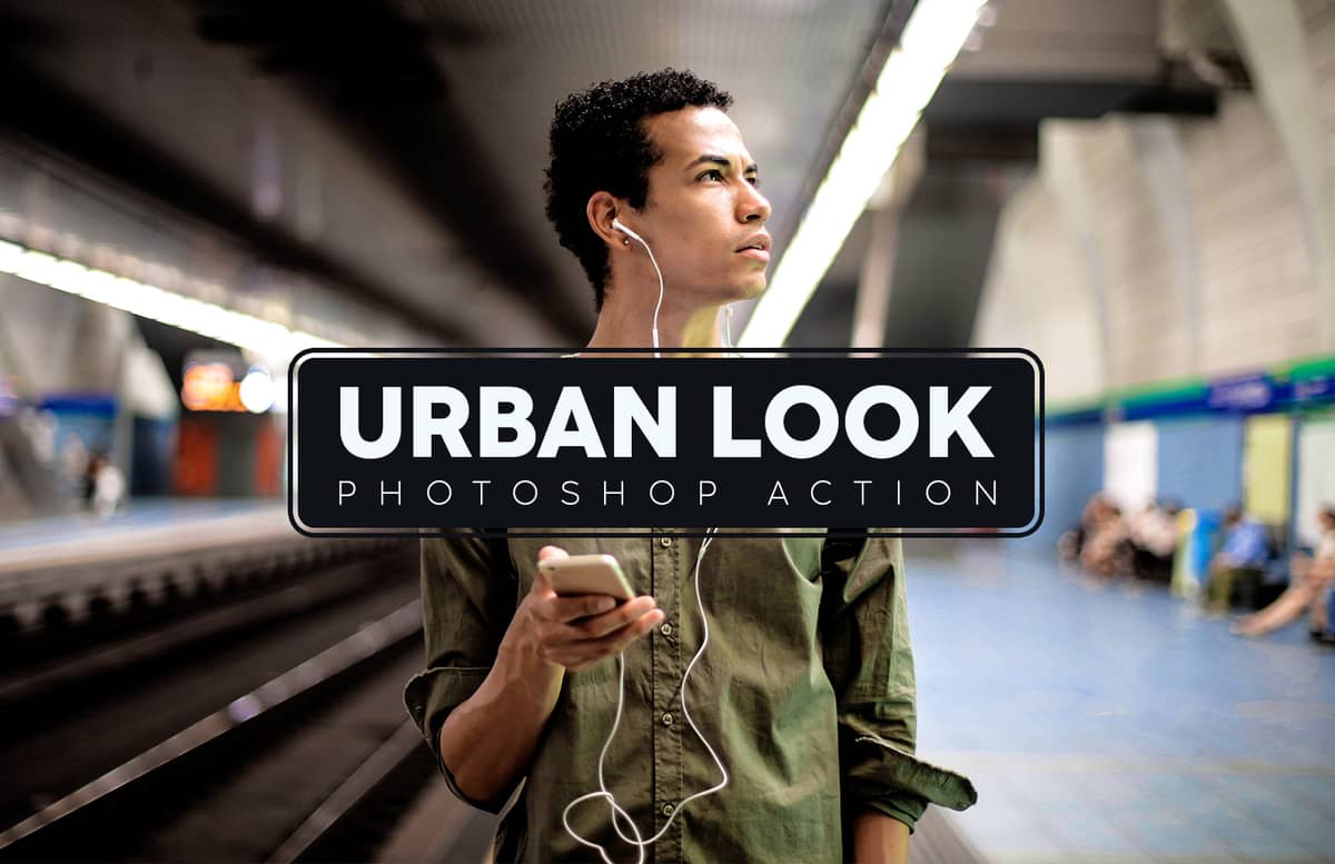 Urban Look Photoshop Action Preview 1