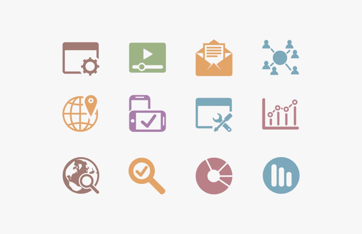 Vector  Seo  Icons  Preview 1