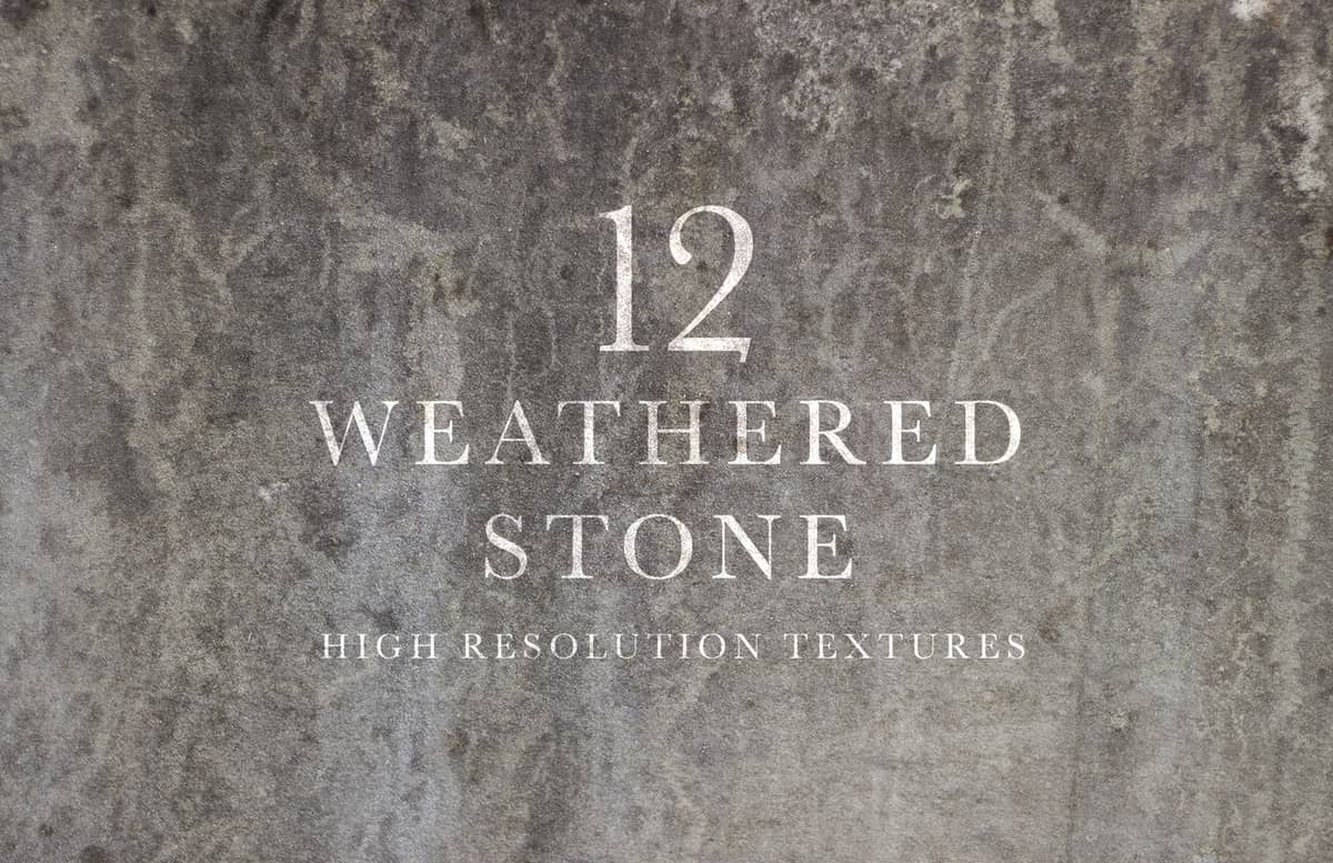 Weathered Stone Textures Preview 1